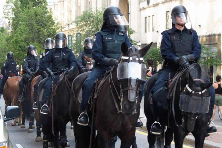 Woman Injured by Horse at Occupy Philadelphia